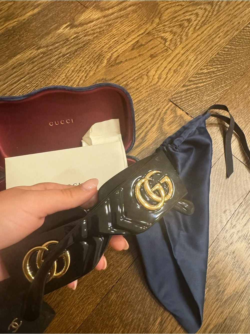 Gucci sleek black